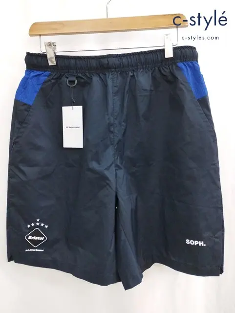 F.C.Real Bristol エフシーレアルブリストル ハーフパンツ L ネイビー FCRB-240023