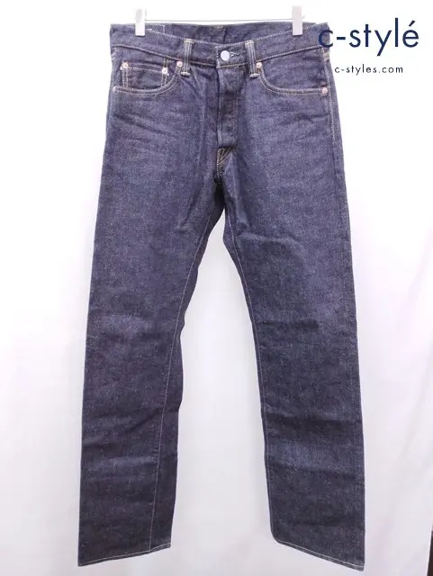 MOMOTARO JEANS 桃太郎ジーンズ デニムパンツ W31 インディゴ ボタンフライ 0205SP 綿100％