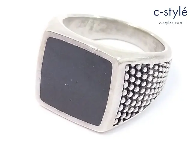 Andrea D’amico アンドレアダミコ リング シルバー SAU 0084 ANELLO DUPONT QUADRATO 925