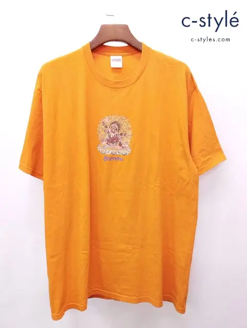 Supreme シュプリーム Tシャツ XL オレンジ 綿100% USA製 パーソン