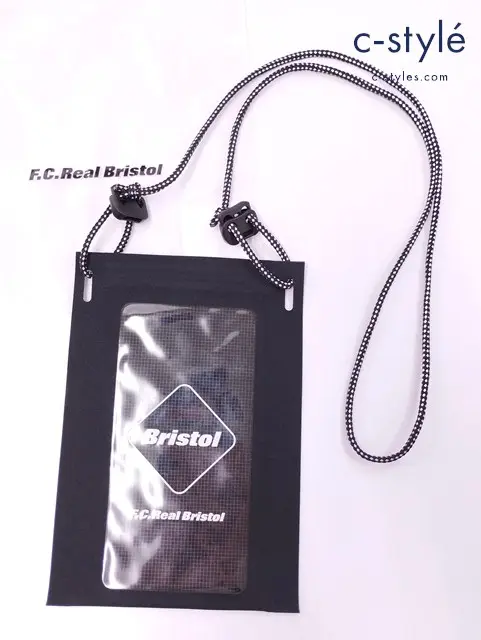 F.C.Real Bristol エフシーレアルブリストル パスケース FREE ブラック WATER PROOF PASS CASE 192096