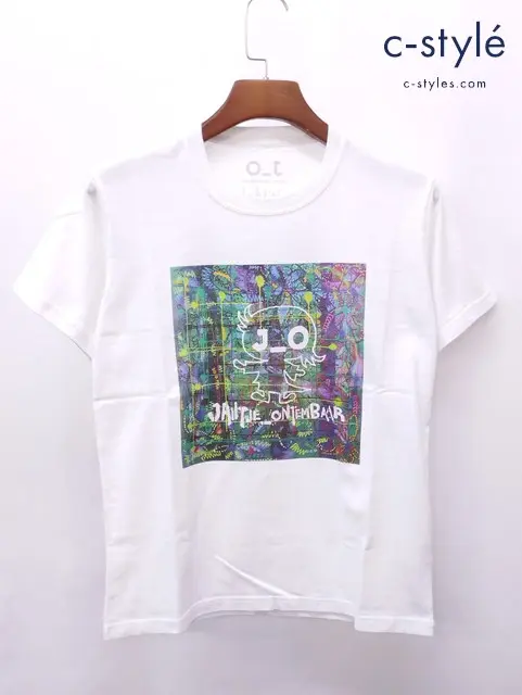 JANTJE ONTEMBAAR ヤンチェオンテンバール Tシャツ XS ホワイト 2018AW プリント 綿100％ 日本製