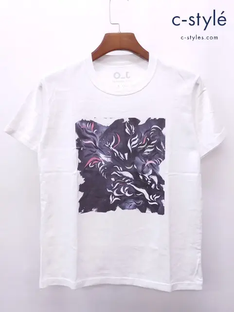 JANTJE ONTEMBAAR ヤンチェオンテンバール Tシャツ XS ホワイト 2019AW プリント 綿100％ 日本製