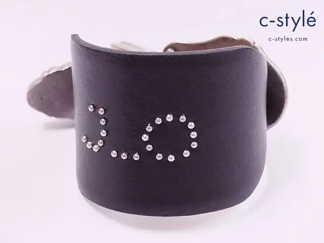 JANTJE ONTEMBAAR×FUMIE TANAKA レザーブレスレット FREE ブラック FT20A-JO07