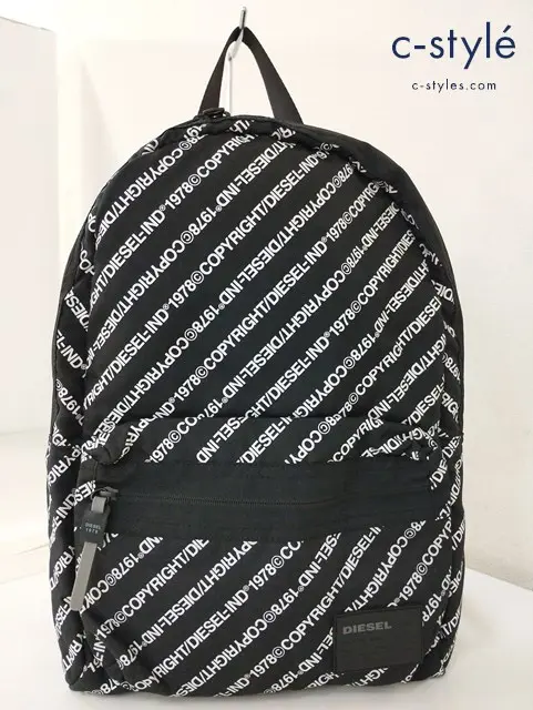 DIESEL ディーゼル リュックサック ブラック系 MIRANO RN93243 CA25594