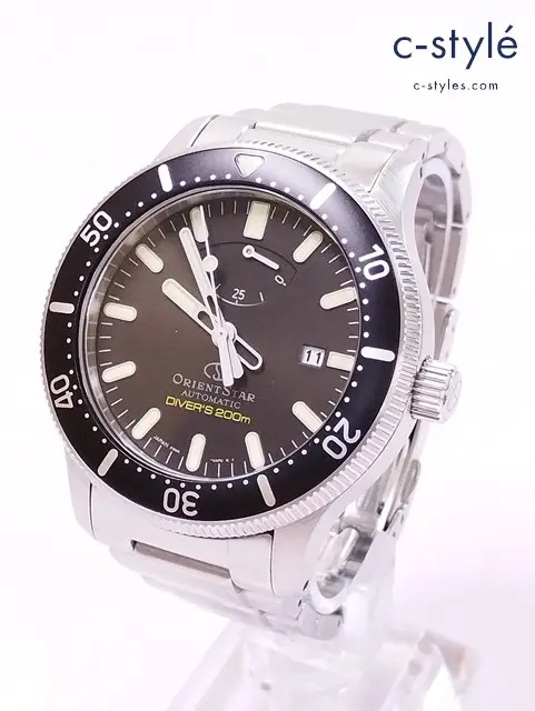 ORIENT オリエント 腕時計 シルバー×ブラック STAR F6N4-UAF0 自動巻