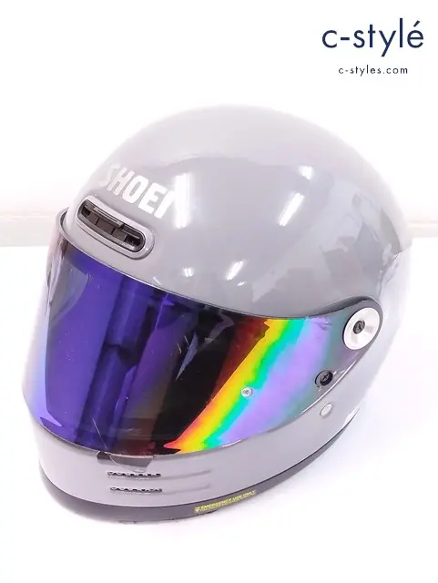 SHOEI ショウエイ ヘルメット フルフェイス L 59cm グレー Glamster