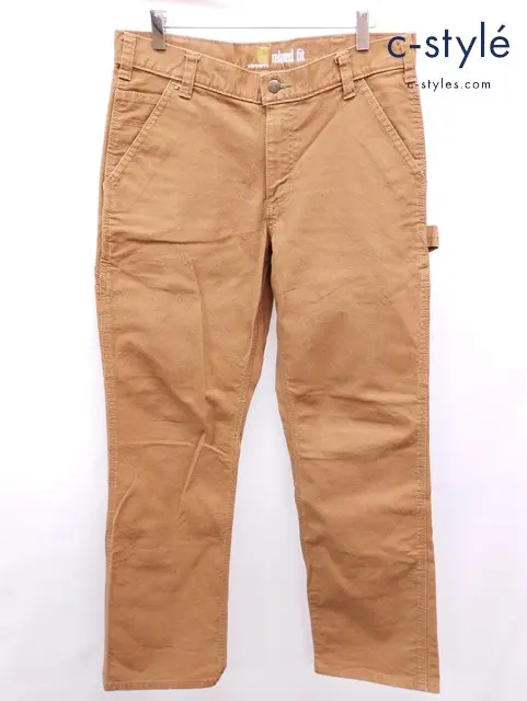 carhartt カーハート ペインターパンツ 32×30 キャメル RELAXED FIT 103279 211