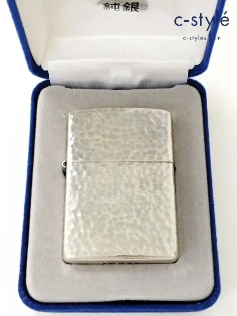 ZIPPO ジッポー オイルライター STERLING SILVER リューター仕上げ 5面仕上げ シルバー ’03 純銀