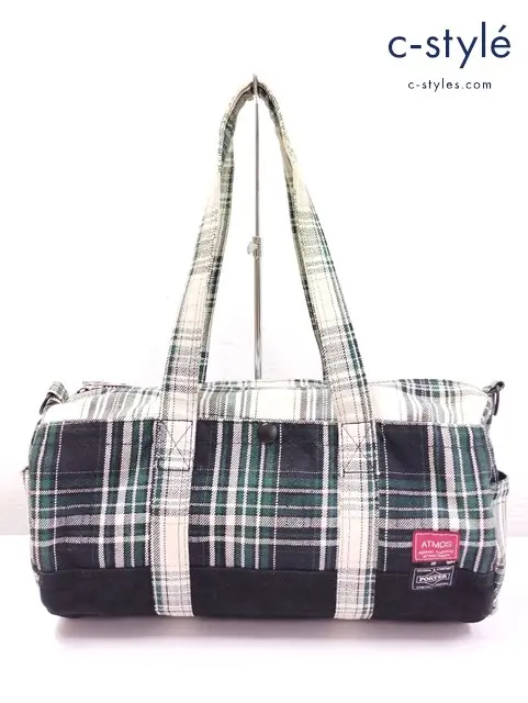 PORTER×ATMOS ポーター×アトモス 2WAYミニドラムバッグ マルチカラー