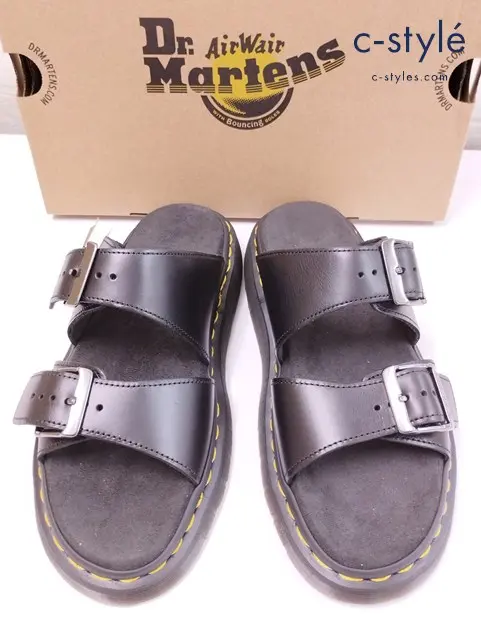 Dr.Martens ドクターマーチン サンダル UK6 ブラック JOSEF