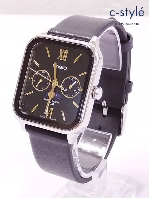 CASIO カシオ 腕時計 ブラック MTP-M305L-1A2V クォーツ