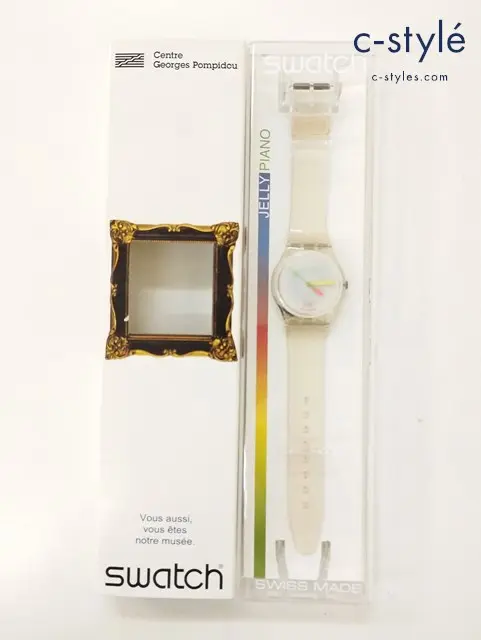 swatch スウォッチ 腕時計 クリア JELLY PIANO GZ159 クオーツ