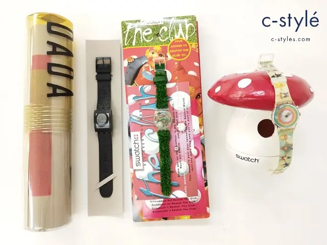 swatch スウォッチ 腕時計 クオーツ GNOMANIA ノウマニア GZ901 DADAZUERI SUFZ100 他 計3点