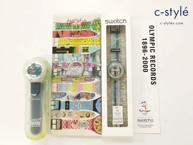 swatch スウォッチ 腕時計 クオーツ HYDROSPACE YDS1006 Touchpad SDZ104 他 計3点