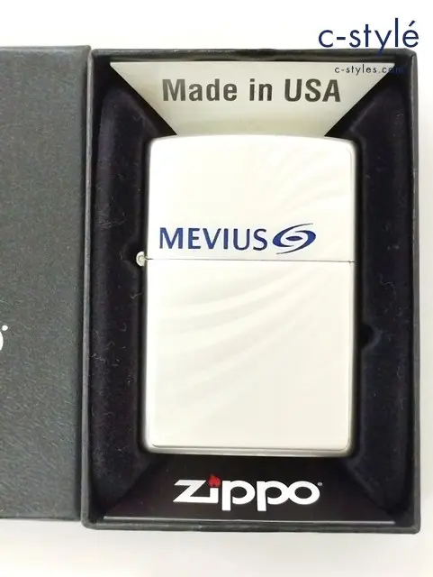 ZIPPO ジッポー オイルライター MEVIUS シルバー ’21 メビウス