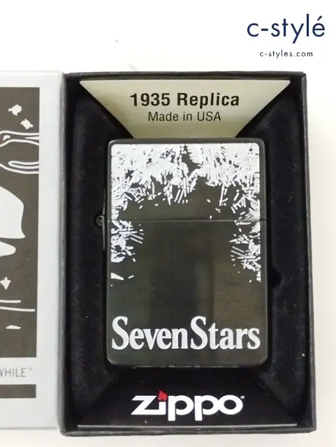 ZIPPO ジッポー オイルライター Seven Stars SPIRIT SHARP ブラック ’23 セブンスターズ セッタ
