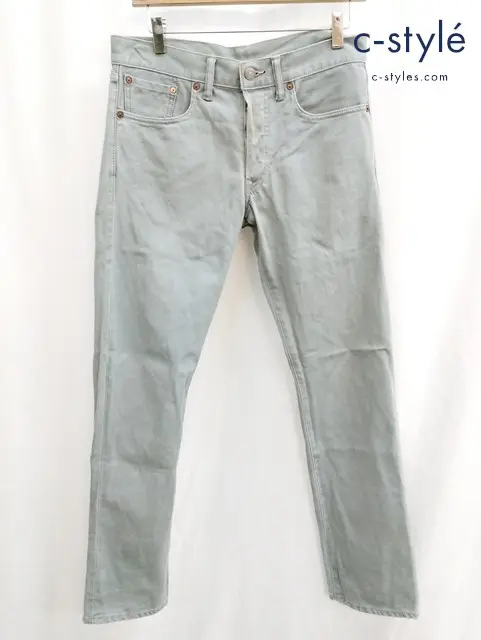 RRL ダブルアールエル パンツ 30 ブルー系 ボタンフライ 綿100%