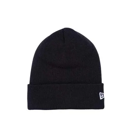 New Era (ニューエラ) ベーシック カフニット ブラック ホワイトフラッグ 11120507