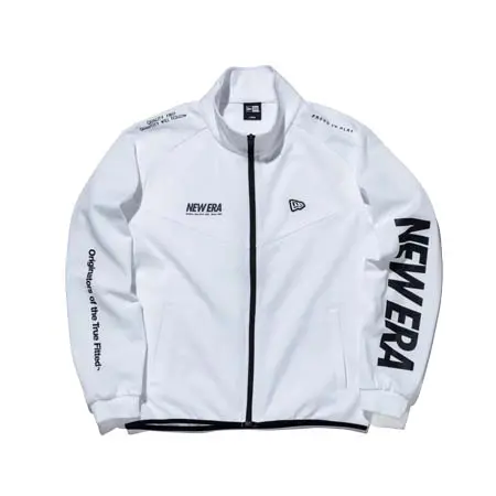 New Era (ニューエラ) ウォームアップ スタンドカラー ジャケット 鹿の子 14861203