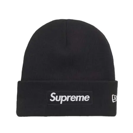 New Era (ニューエラ) Supreme 2025AW New Era Box Logo Beanie
