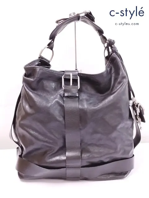 Chloe クロエ ショルダーバッグ ブラック 2WAY レザー 馬