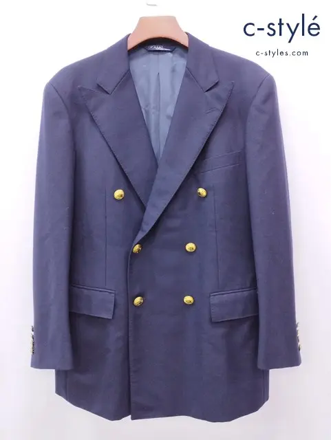 Polo by Ralph Lauren ポロラルフローレン ダブルブレストブレザー AB7 ネイビー 022-5-BZ-RL IA-0403