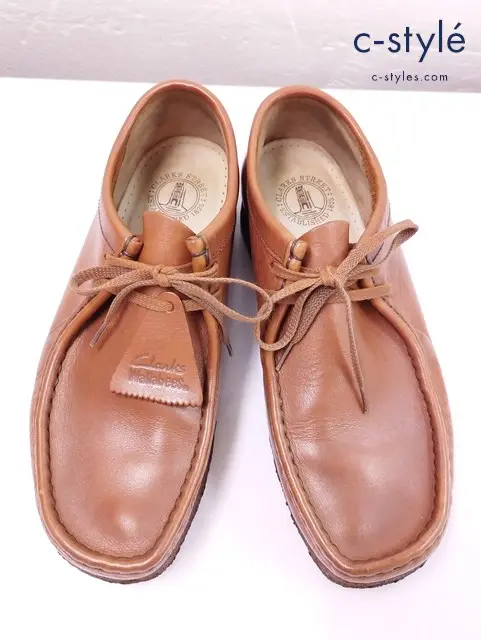Clarks クラークス シューズ UK8G ブラウン系 Wallabees 010913292
