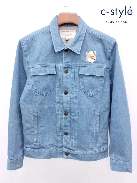 MAISON KITSUNE メゾンキツネ デニムジャケット XS インディゴ 綿100%