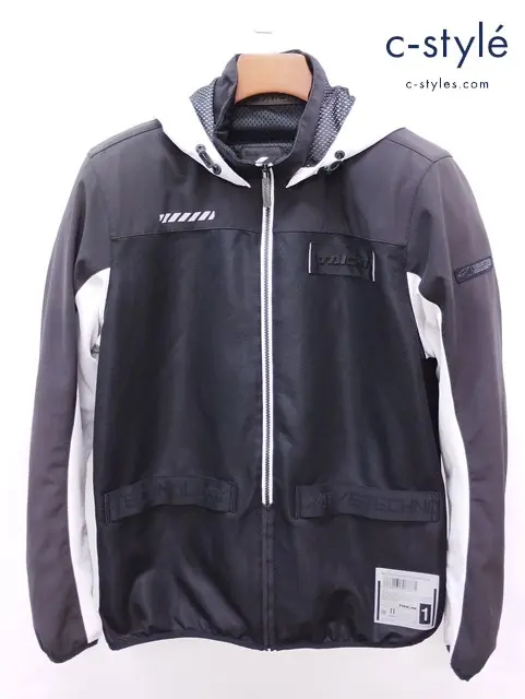 RS TAICHI アールエスタイチ ジャケット L ブラック×ホワイト エアーフリップパーカ RSJ334