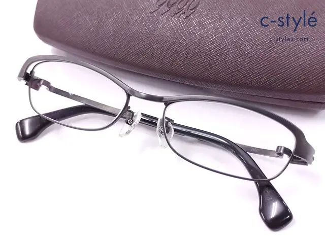 999.9 フォーナインズ メガネ 54□17 146 ブラック S-121T 度入り