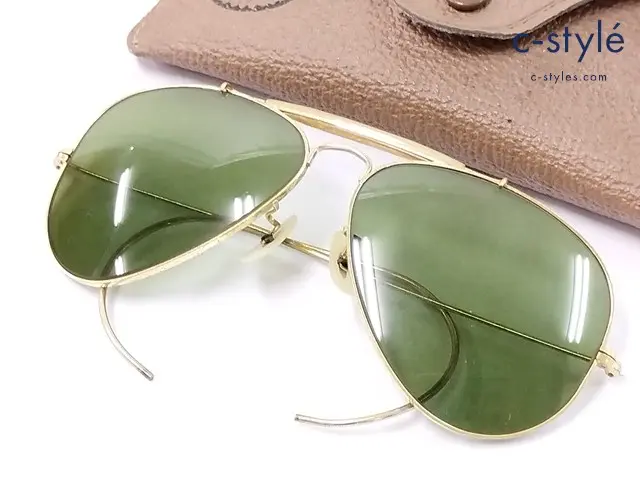 RayBan レイバン サングラス ゴールド B&L Outdoorsman Aviator