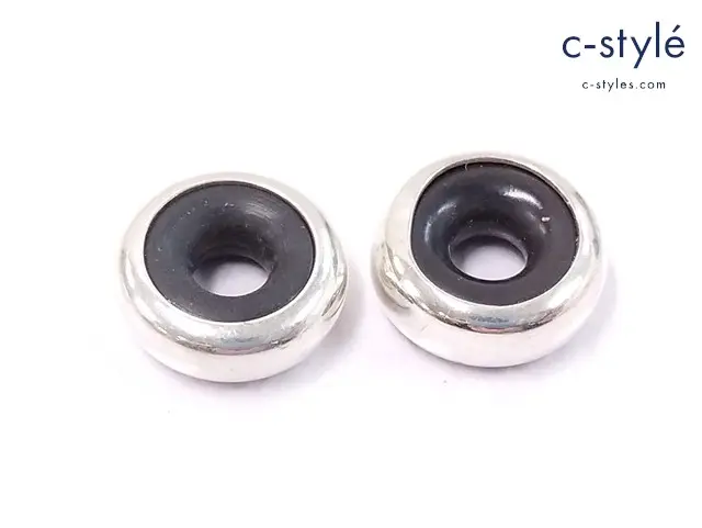 TROLLBEADS トロールビーズ ビーズ シルバー×ブラック スペーサー 925 LAA