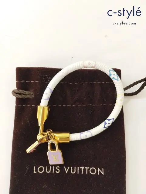 LOUIS VUITTON ルイヴィトン ブレスレット マルチカラー 基調色 ホワイト