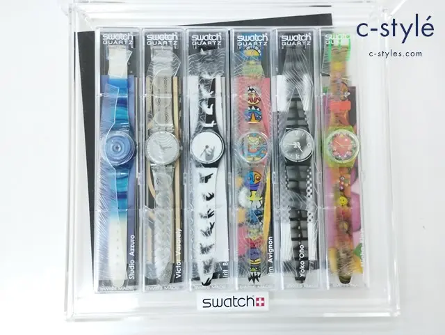 swatch スウォッチ 腕時計 アーティストコレクション 1996 第三弾 6本セット クオーツ