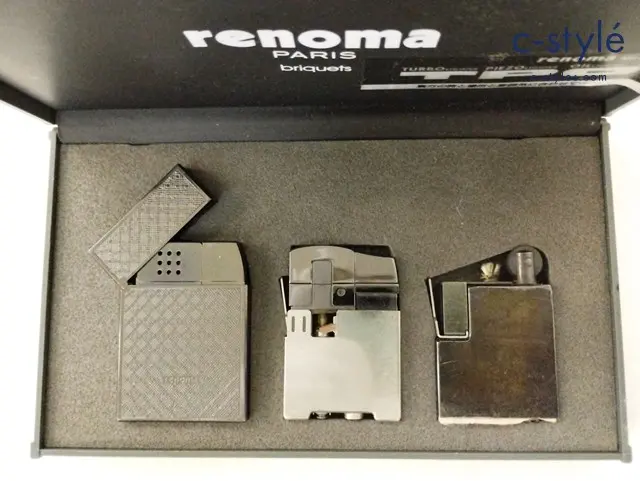 renoma レノマ RS-012 ターボ ピエゾ オイルライター 貴方の時と雰囲気に合わせて･･････