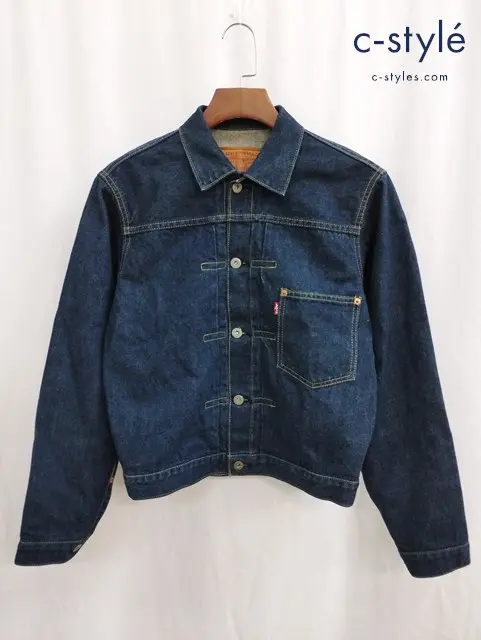 LEVI’S リーバイス デニムジャケット 38 インディゴ 71506 日本製 釦裏J02