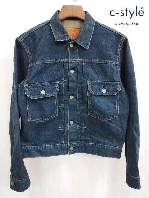 LEVI’S リーバイス デニムジャケット 38 インディゴ 71507 日本製 釦裏J02