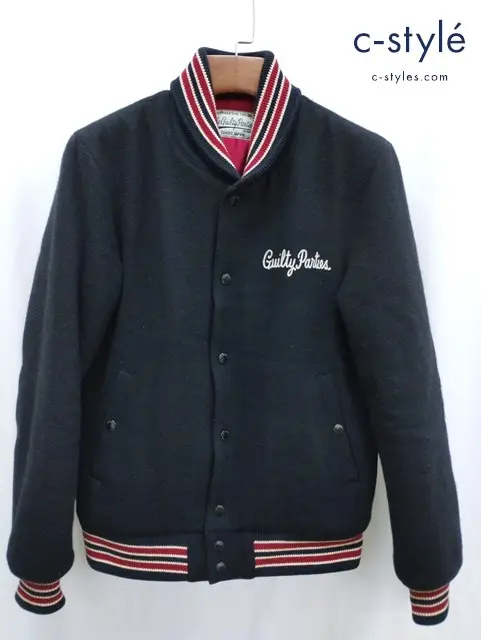 WACKO MARIA ワコマリア スタジャン M ブラック 日本製 The Guilty Parties