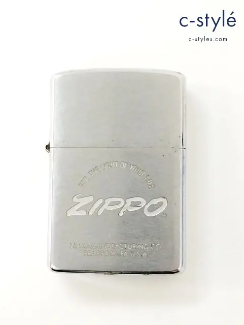 ZIPPO ジッポー オイルライター FOR THE LIGHT OF YOUR LIFE シルバー ’82