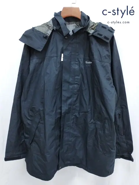 STUSSY ステューシー マウンテンパーカー L ブラック GORE-TEX