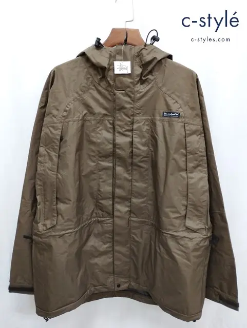 STUSSY ステューシー マウンテンパーカー XL ブラウン GORE-TEX