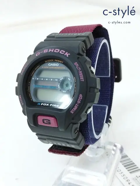 CASIO カシオ G-SHOCK 腕時計 ブラック×レッド系 DW-6900BD-4T クオーツ