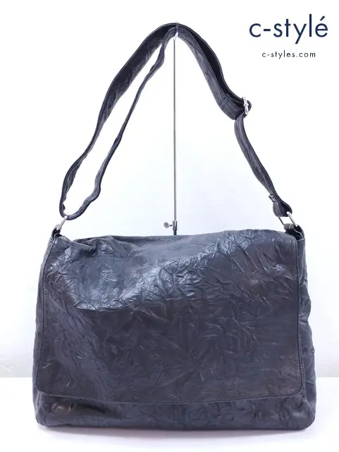 bajra バジュラ ショルダーバッグ ブラック レザー