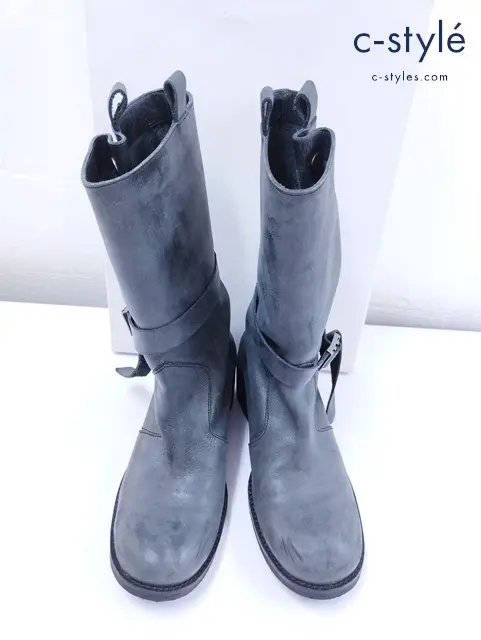 bajra バジュラ エンジニアブーツ M ブラック 日本製 レディース