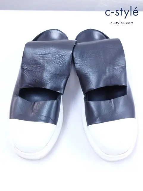 CINZIA ARAIA チンツィアアライア サンダル 37 ブラック系 レディース