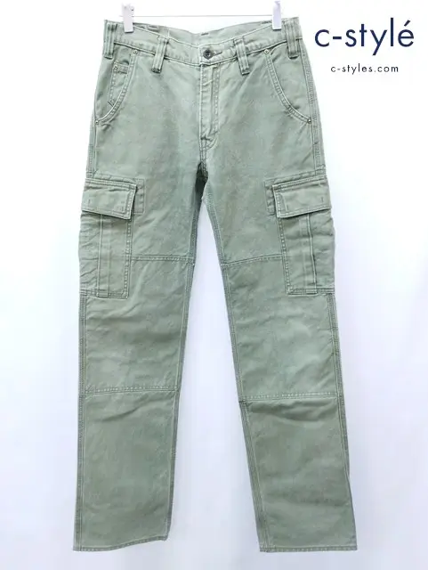 IRON HEART アイアンハート カーゴパンツ 30 カーキ 綿100%