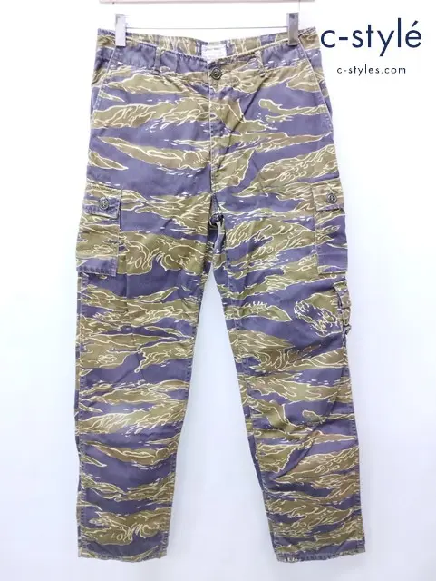 THE REAL McCOY’S ザリアルマッコイズ パンツ S マルチカラー 綿100%