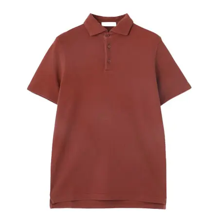 Cruciani(クルチアーニ) [定番]鹿の子半袖ポロシャツ JU1371/CR