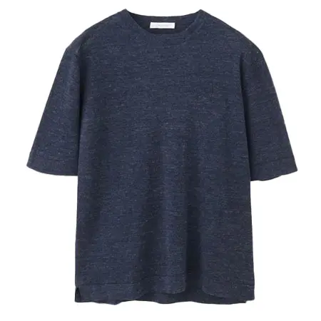 Cruciani(クルチアーニ) リネンシルク クルーネックニット 	U61700.37GC2/CR